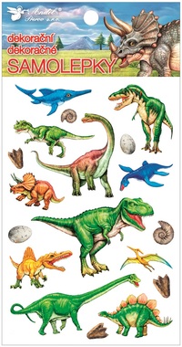Stickers Dinosaurs 10,5 x 19 cm, 3D