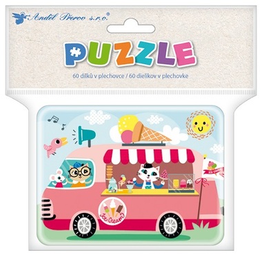 Puzzle Ice-Cream 60 pcs in a Tin