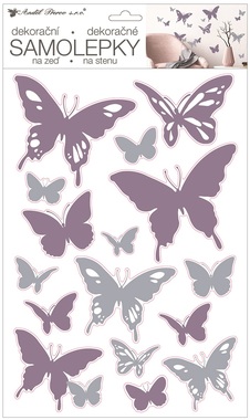 Wall sticker Butterflies 42 x 25 cm