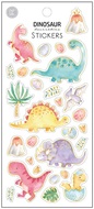 Dinosaur Stickers with a Transparent Base 10 x 21.5 cm