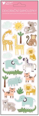 ZOO Stickers with Gloss 10.5 x 30.5 cm