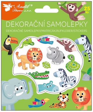 ZOO Stickers 25 pcs 13 x 15.5 cm