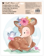 Wall Sticker, Colorful, Deer 30 x 42 cm
