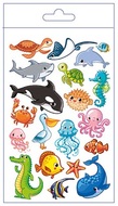  Tattoo Stickers 8,5 x 13 cm, Sea World