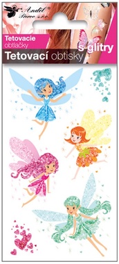 Glitter Tatoo Fairy 10,5 x 6 cm