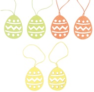 Hanging Glitter Egg 4,5 cm 6 pcs