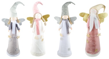 Standing Plush Angel 50 cm, Assorted