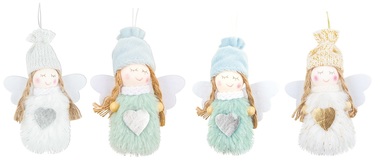 Hanging Plush Angel with Heart 10 cm