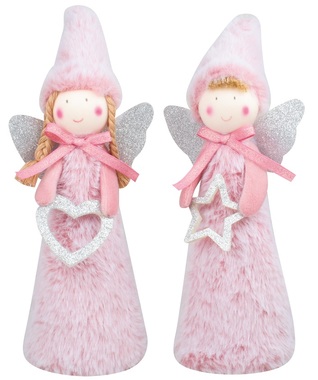 Standing Angel Pink 24 cm 