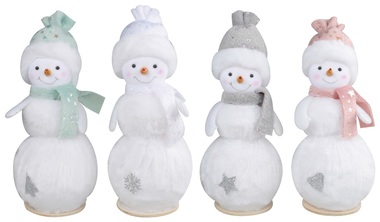 Plush Snowman Standing 24 cm