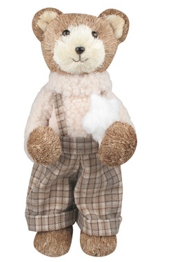 Sisal Fiber Bear standing 17 x 36 x 16 cm