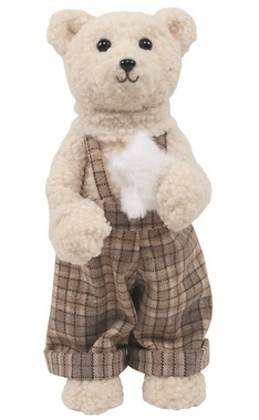 Bear for standing 17 x 36 x 16 cm, Brown