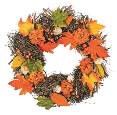 Wreath, Autumn design, 41 cm