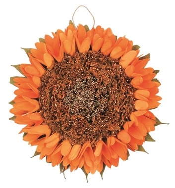 Hanging Sunflower 27 cm, Orange