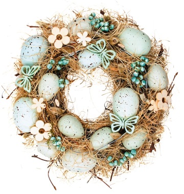 Wreath from Wicker 24 cm