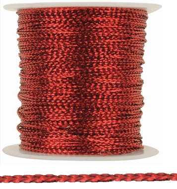String for Decoration, 20 m, Red