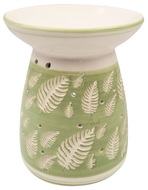 Ceramic Aroma Lamp 16 cm w/Leaves 