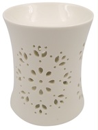 Porcelain Aroma Lamp 13 cm White