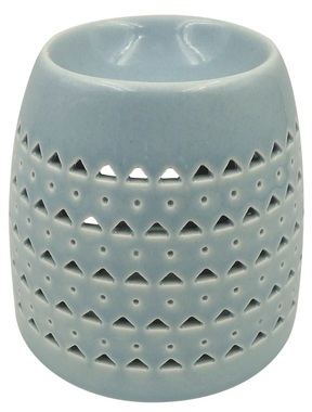 Porcelain Aroma Lamp 11 cm Blue