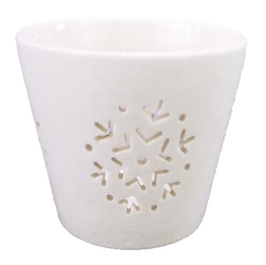 Porcelain Candle Holder 7 x 6,5 cm