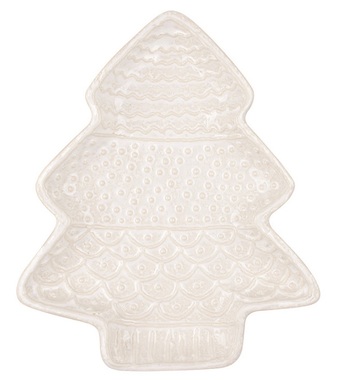 Ceramic tree decoration 15.5 x 18 x 2.5 cm