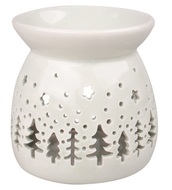 19622 Aromalampa zimní les porcelánová 10 x 9,5 x 10 cm-1