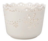 19625 Květináč s vánočním dekorem z porcelánu 14 x 10,5 x 14 cm-1