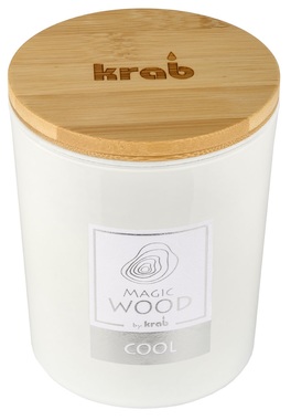 MAGIC WOOD Candle with Wooden Wick - Cool 300 g
