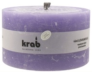Outdoor Candle, 1 000 g, Lavender Scent, 14 x 8 cm 
