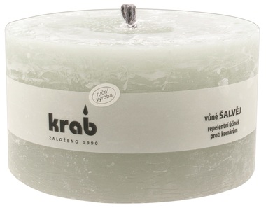 Outdoor Candle, 1 000 g, Sage Scent, 14 x 8 cm 