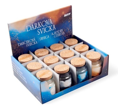Gifty - Svíčka Znamení zvěrokruhu - Display 12ks 83g/18h