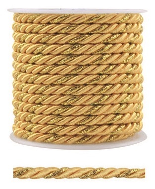 Decorative String Gold, 5 m