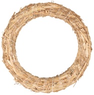 Straw Wreath, diameter 25 cm 