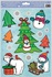 Decorative Window Cling – Tree with Snowman