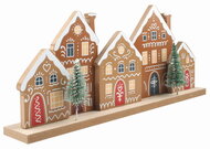 23069 Domky dřevěn&eacute; se stromky 30 x 13,5 x 5 cm na postaven&iacute;-2