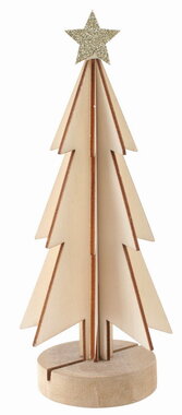 Wooden Tree natural o 7.5 x 19 cm for standing