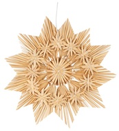 Hanging Straw Star 23 cm