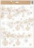 Decorative Window Cling – Winter Branches with Ornaments
