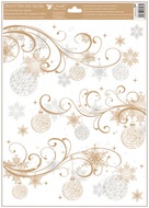 Decorative Window Cling – Branches with Stars
