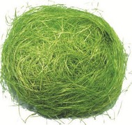 Decoration Sisal green 30 g