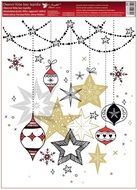 Decorative Window Cling – Gold Stars