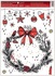 Decorative Window Cling – Wreath