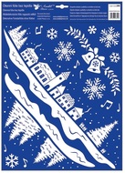 Decorative Window Cling – City