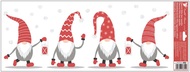 Decorative Window Cling – Elves in grey
