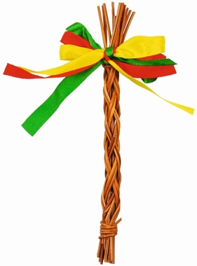 Wicker Easter Whipping Stick 15 cm