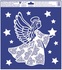 Decorative Window Cling – Big Angel