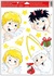 Decorative Window Cling – Angel, Devil, Santa Claus