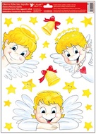 Decorative Window Cling – Angels