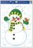 Decorative Window Cling – Green Hat