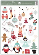 Decorative Window Cling – Penguins and Decorations